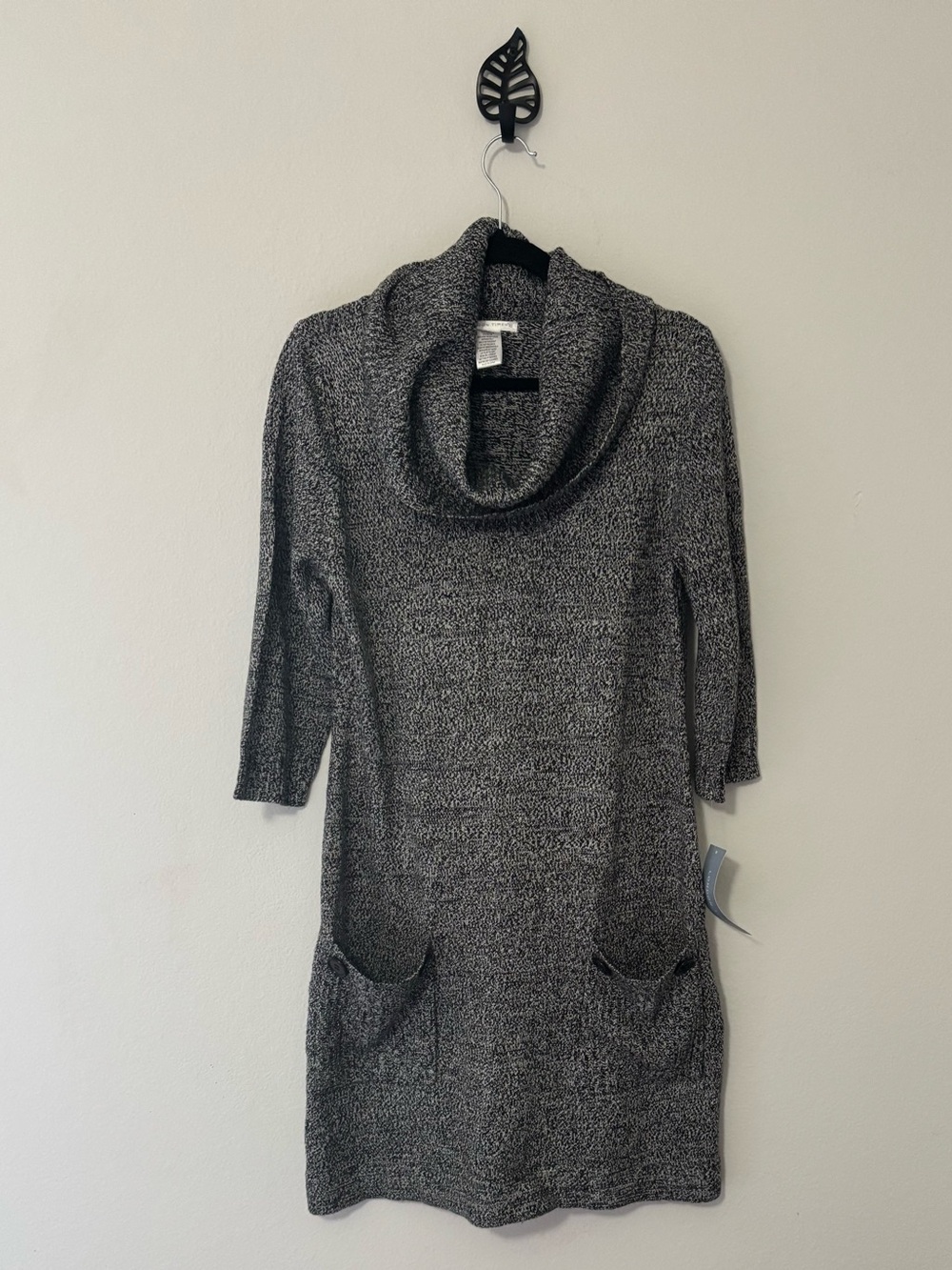 London Times NWT XL Cowl Neck Sweater Dress